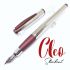 德國 CLEO Skribent Colour  glossy  puple  紫紅亮面鋼筆